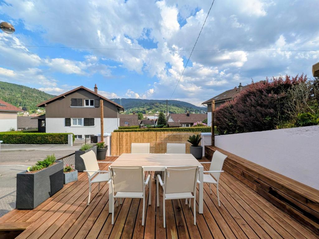 Maison vue montagne, proche centre - 6 pers.