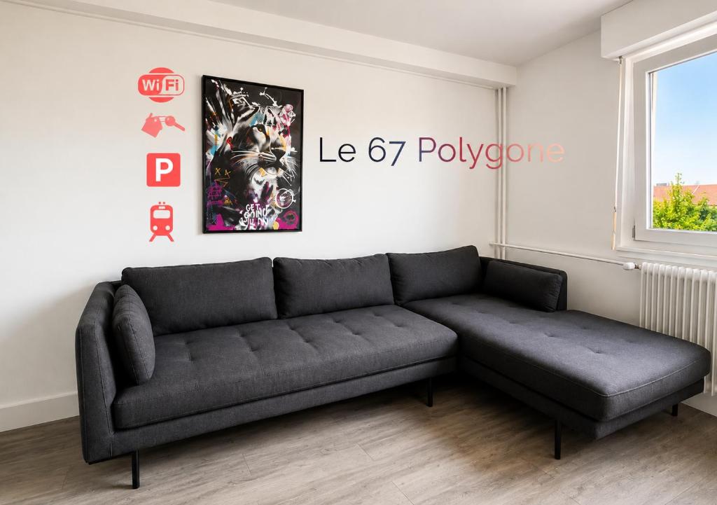 Le Soixante Sept Polygone Appartement deux chambres avec parking