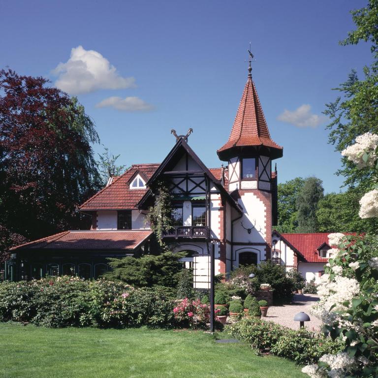 Zahrada ubytování Romantik Hotel Jagdhaus Waldfrieden