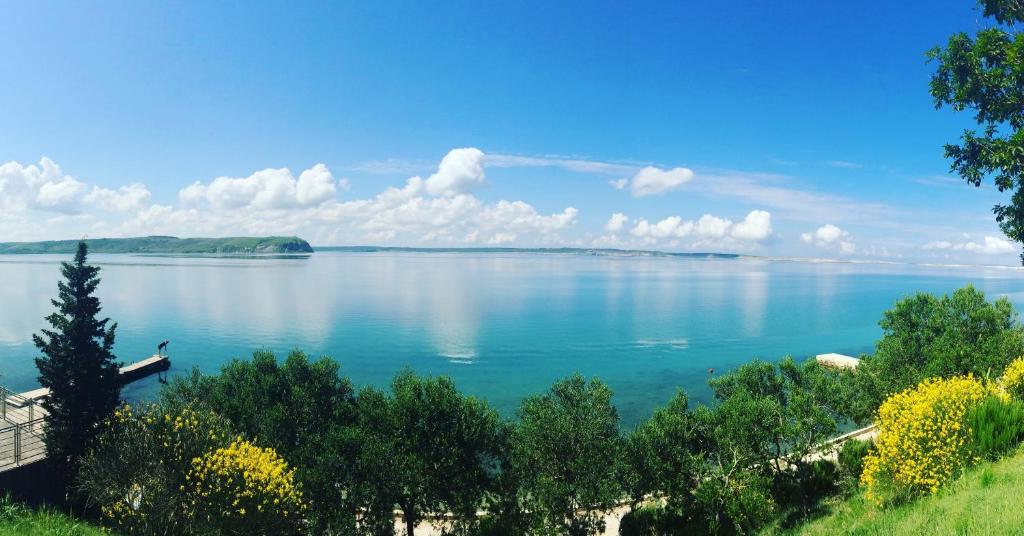 a view of a large body of water at Vila Stosic in Ražanac