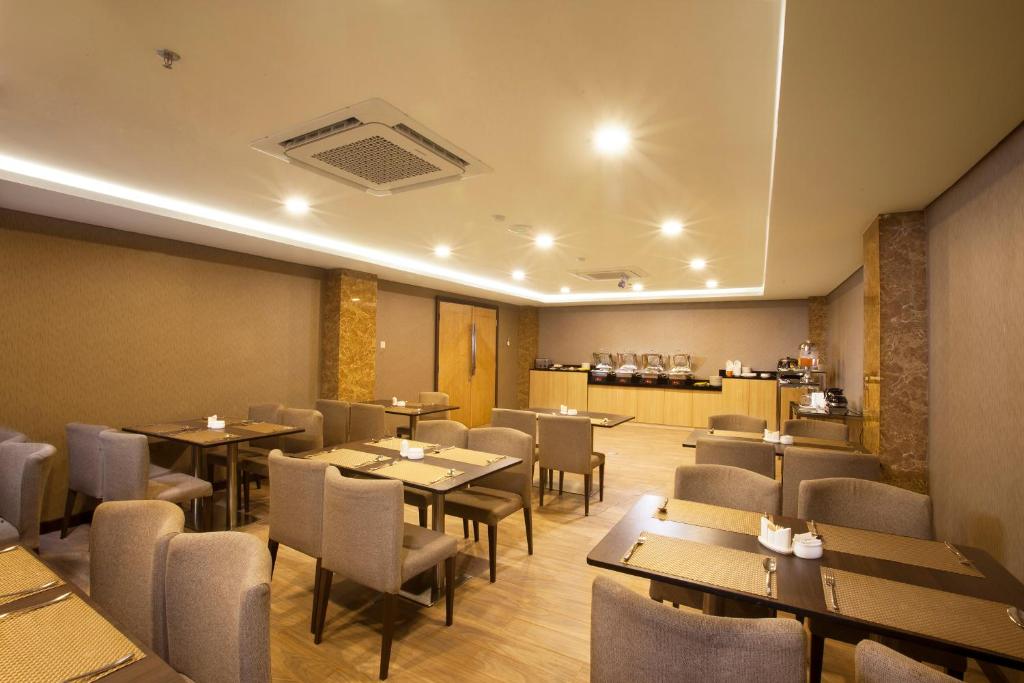 Posezení v ubytování Verse Lite Hotel Gajah Mada