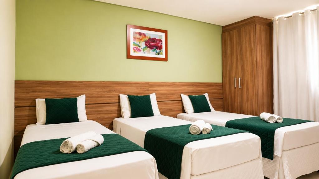 Domus Hotel Cidade Nobre - Ipatinga - 经济三人间