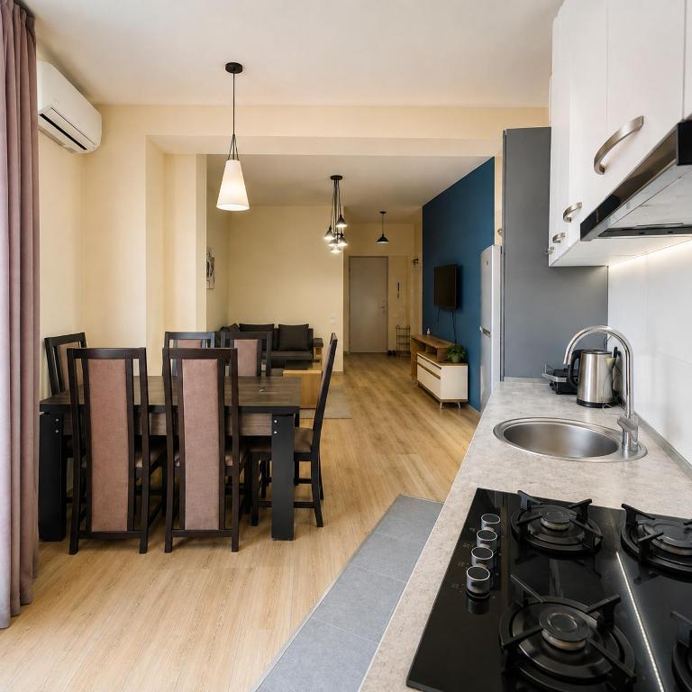 لابی و فضای عمومی REKA Apartment Shartava - تصویر ۵