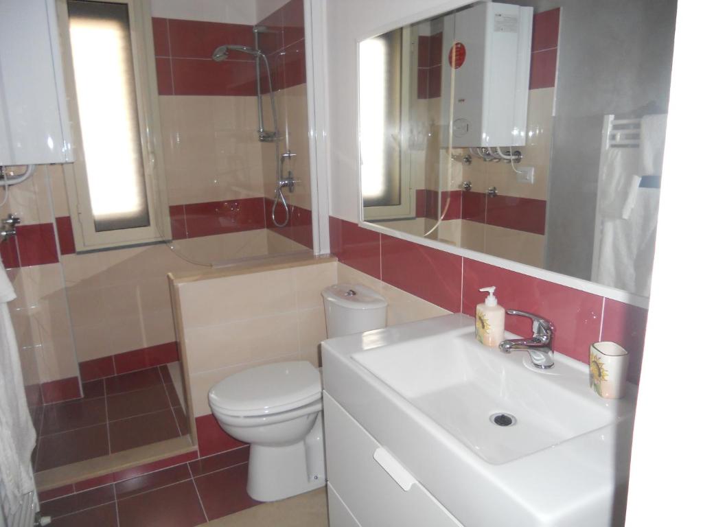 Koupelna v ubytování B&B Le Tre Gemme Junior