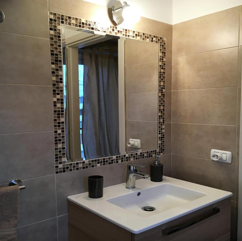 Koupelna v ubytování B&B Rossini