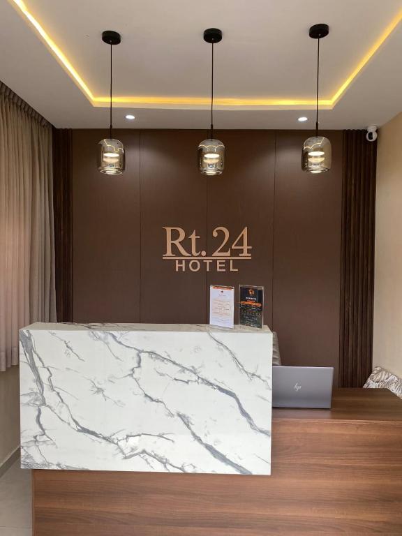 Majoituspaikan RT24 Hotel aula tai vastaanotto