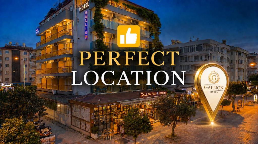 Sertifikat, penghargaan, tanda, atau dokumen yang dipajang di Gallion Hotel