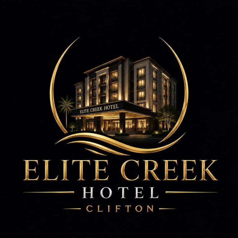 a rendering of a hotel with aire creek hotel at Elite Creek Clifton in Karachi