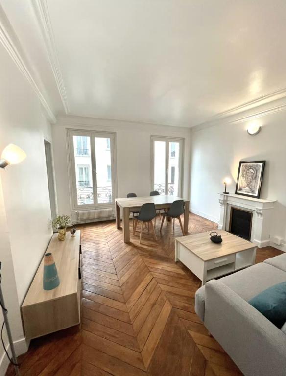 Appartement 3 pièces lumineux près du Père-Lachaise