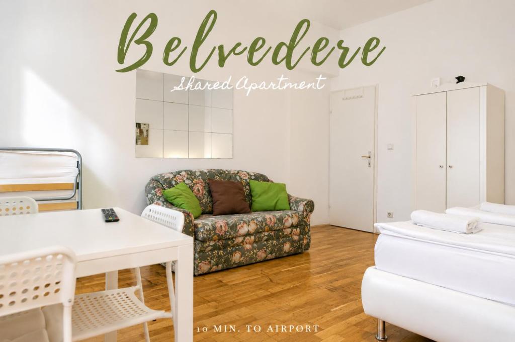Affordable 3BR Apt Steps from Belvedere Palace