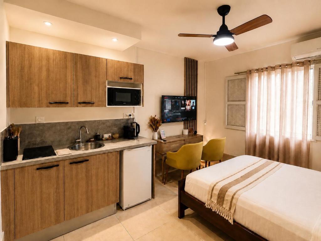 Cuina o zona de cuina de Studio cosy Passamainty