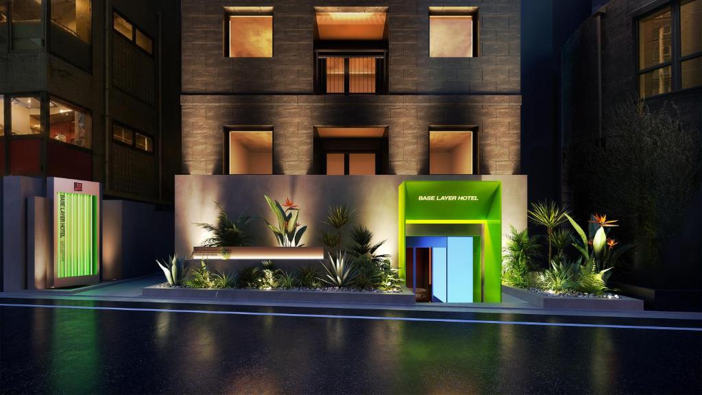 Зображення з фотогалереї помешкання BASE LAYER HOTEL Roppongi у Токіо