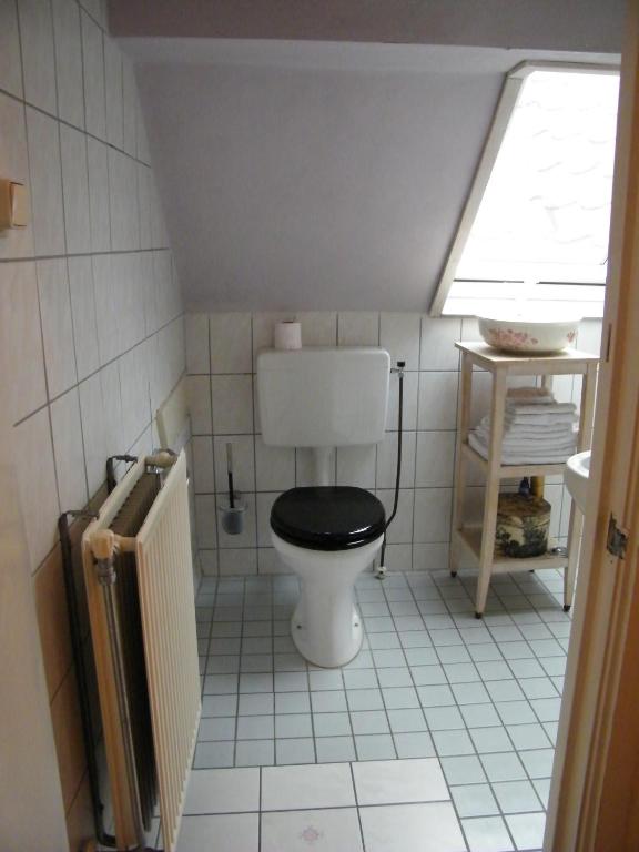 Koupelna v ubytování La Perle Apartment
