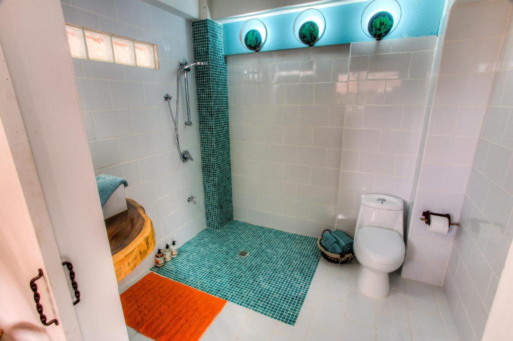 Koupelna v ubytování Sueño Grande B&B
