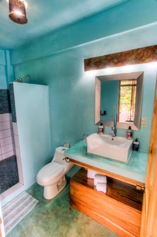 Koupelna v ubytování Sueño Grande B&B