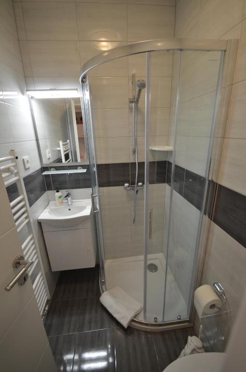 Kúpeľňa v ubytovaní Downtown Luxury Apartment
