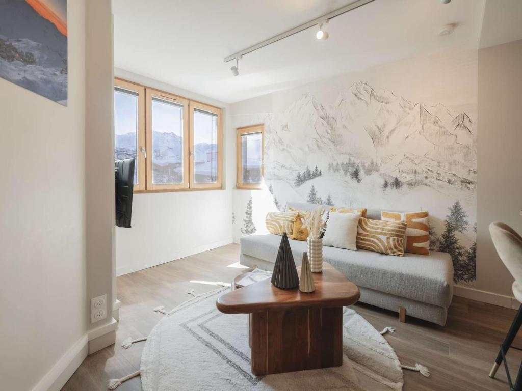 Appartement rénové 3 pièces à Val Thorens, central