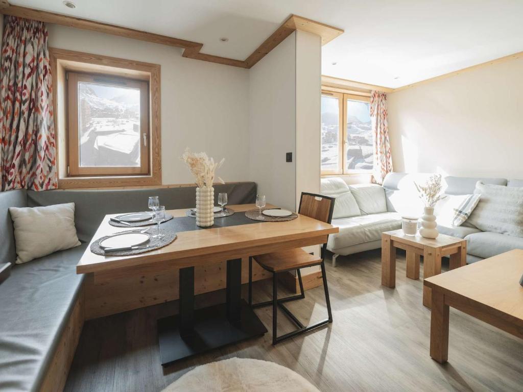 Magnifique appartement moderne à Val Thorens pour 4 pers avec WiFi et parking
