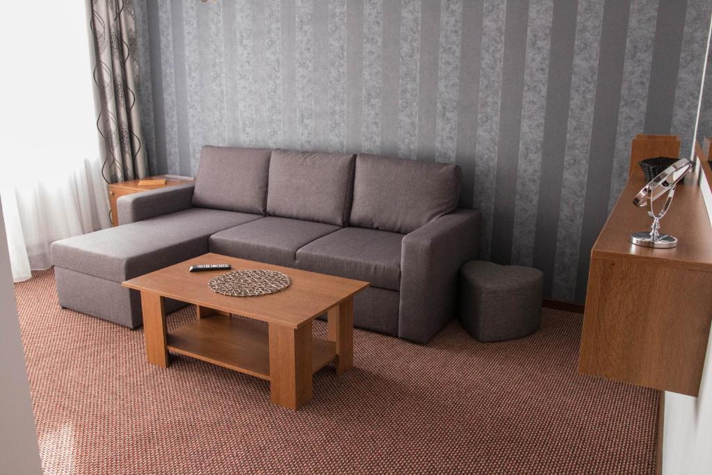 Posezení v ubytování Hotel Magurele