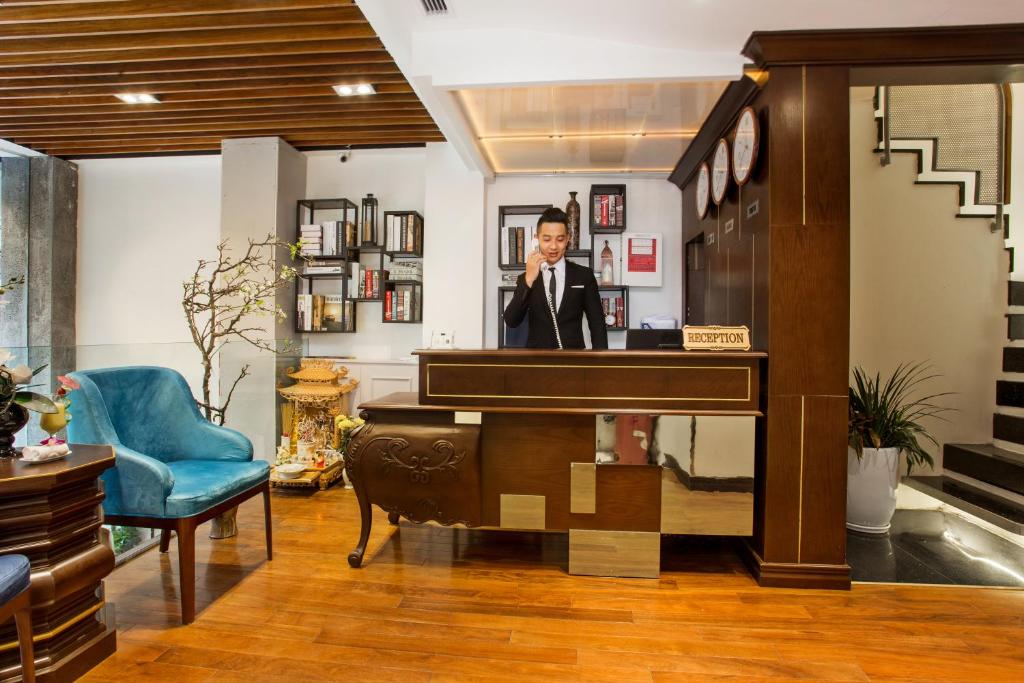 Posezení v ubytování Hanoi La Storia Hotel