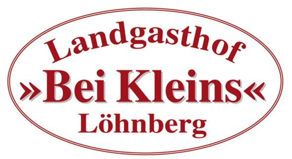 a red sign with the words lancaster beetts inhibitor at Landgasthof Bei Kleins in Löhnberg
