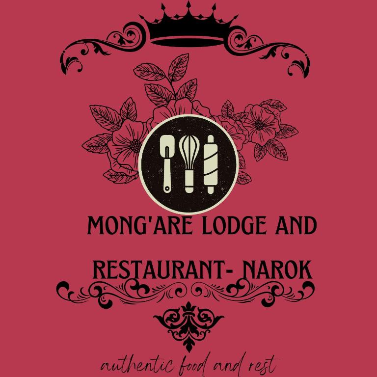 Un certificado, premio, letrero u otro documento en Mong'are Lodge and Restaurant