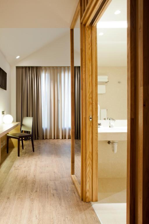 Koupelna v ubytování Hotel Araba