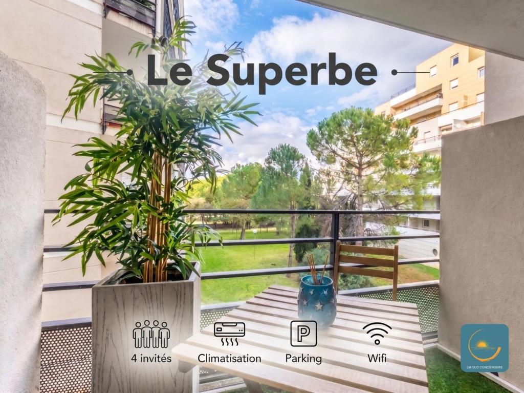 Beautiful Port Marianne Apt, Private Parking, 4 people