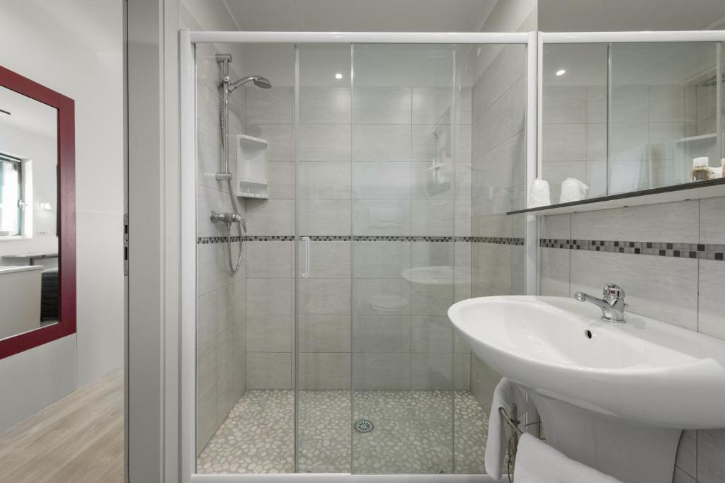 Vannituba majutusasutuses Hotel Porta Palio