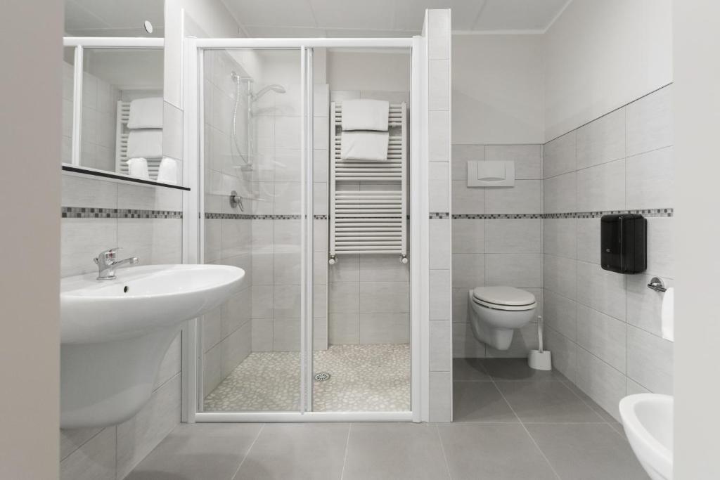 Vannituba majutusasutuses Hotel Porta Palio