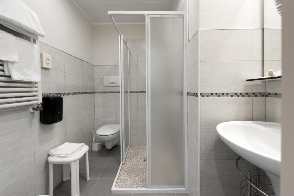 Vannituba majutusasutuses Hotel Porta Palio