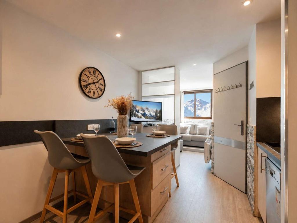 Appartement cosy 4 pers, 2 ch, départ ski aux pieds, exposé sud, proche commerces
