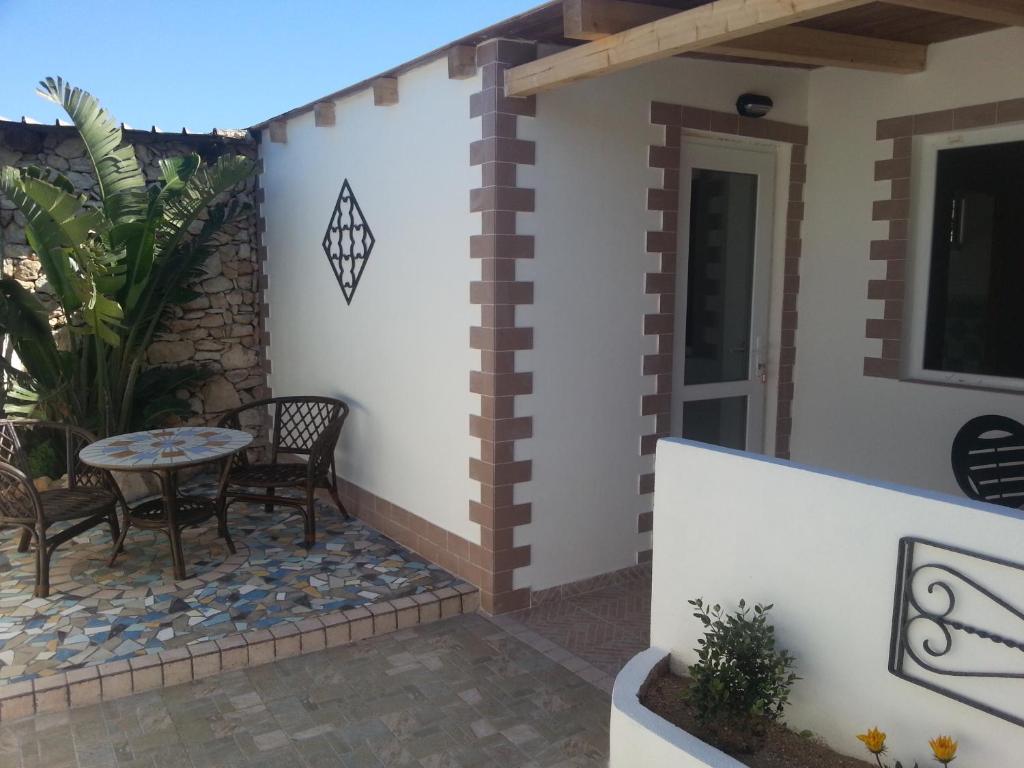 Patio alebo iná vonkajšia časť ubytovania Appartamento Vincenzina