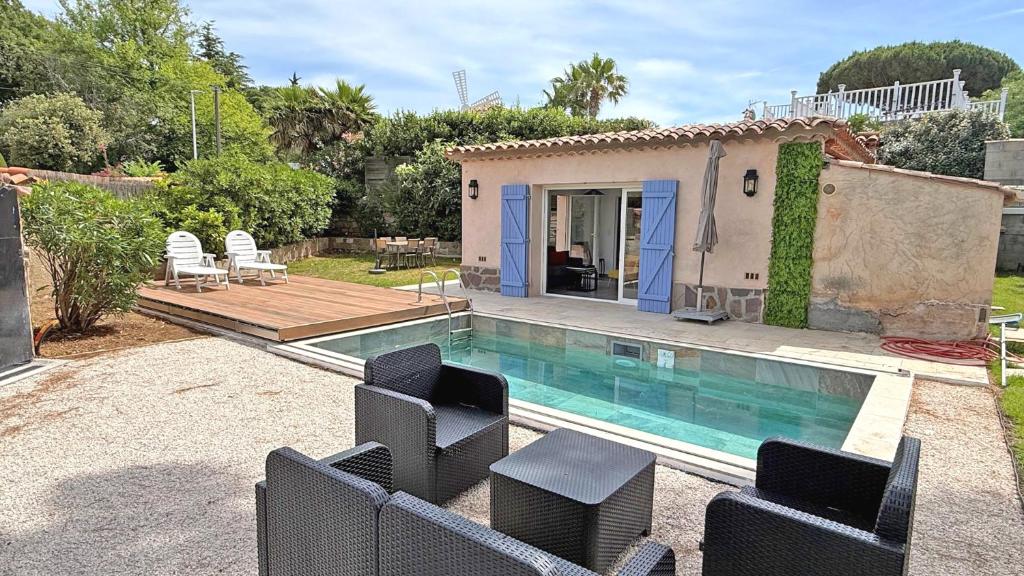 Villa 2 chambres avec piscine privée proche centre ville de Sainte-Maxime - Quartier Semaphore Villa Rico