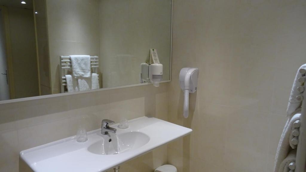 Koupelna v ubytování Residence Club Inn