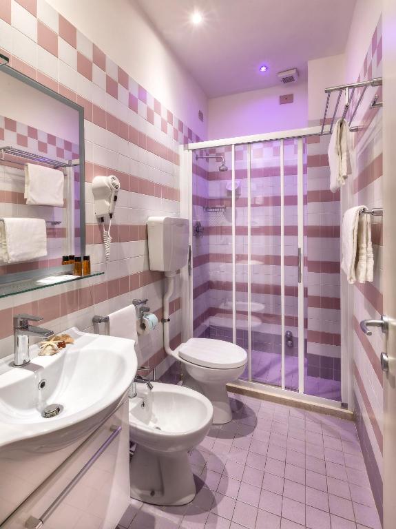 Koupelna v ubytování ACasaMia WelcHome Hotel