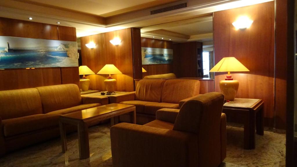 Posezení v ubytování Residence Club Inn