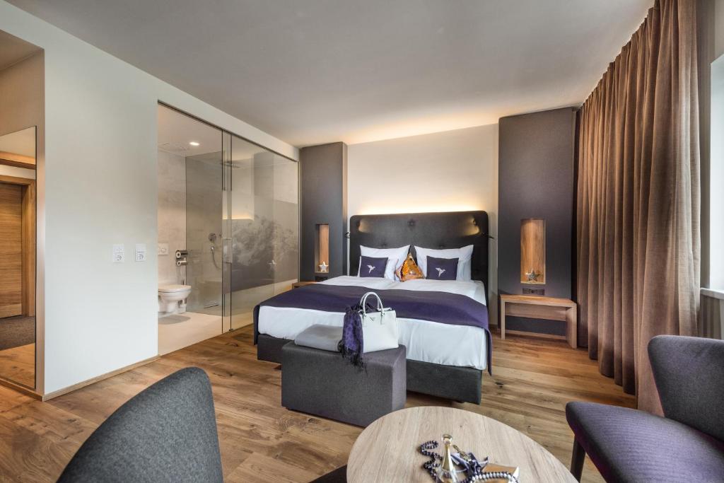 Posteľ alebo postele v izbe v ubytovaní Hotel dasMEI