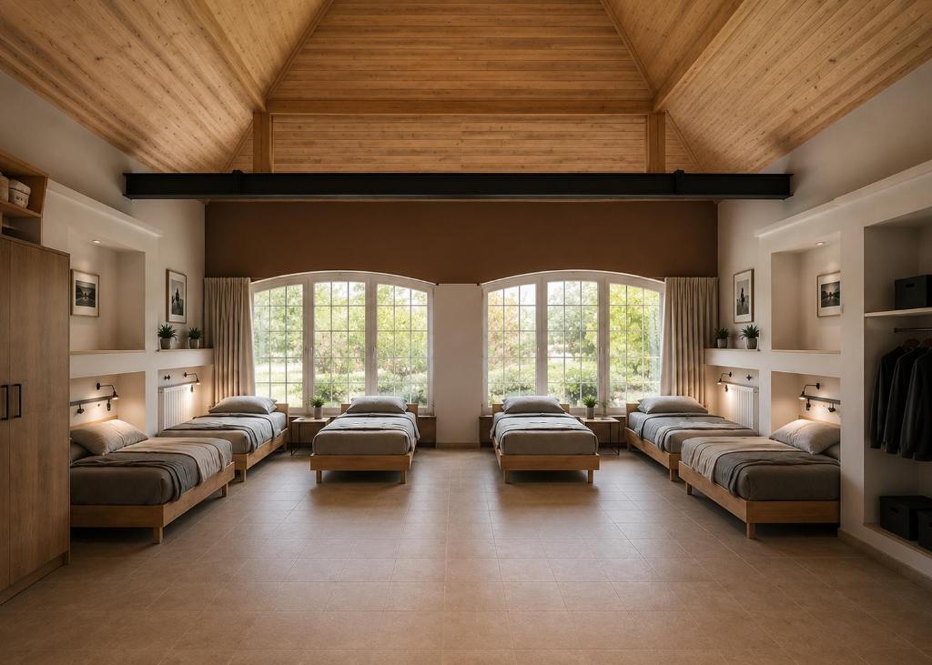 a large living room with couches and windows at Komfort Apartament Błonie 