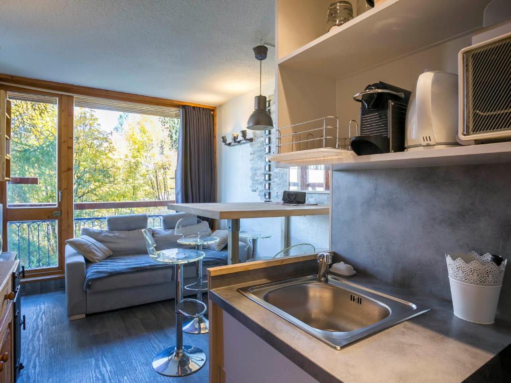 Appartement rénové au cœur des Arcs 1800 avec balcon