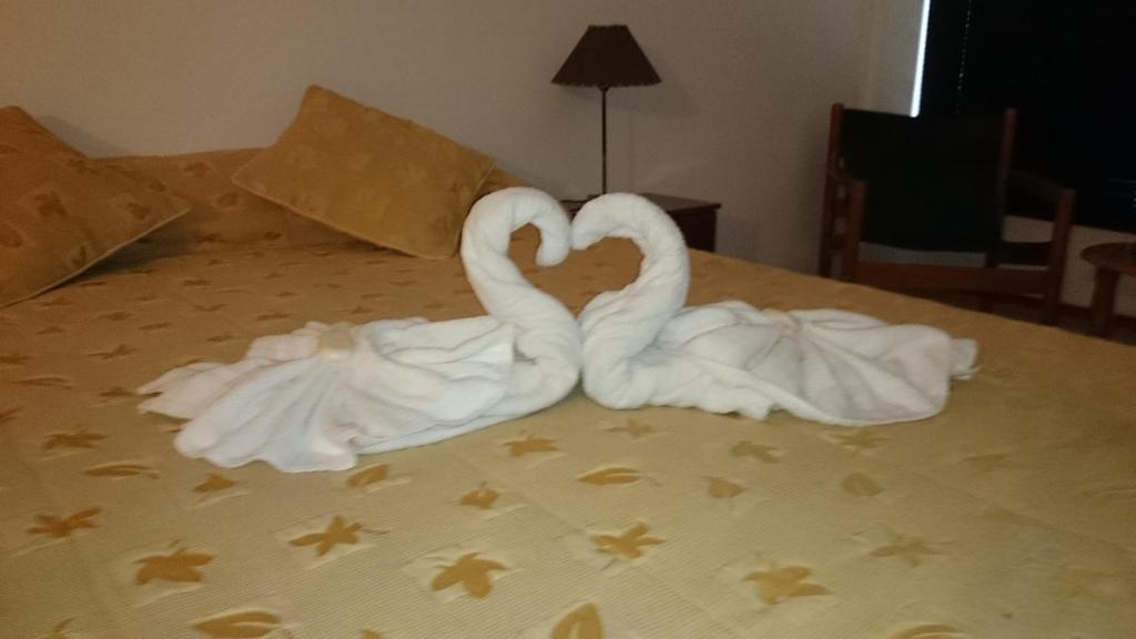 Una cama o camas en una habitación de Hotel Interlac