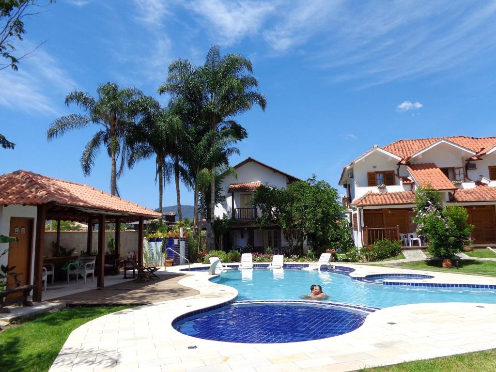 A piscina localizada em Recanto da Praia ou nos arredores