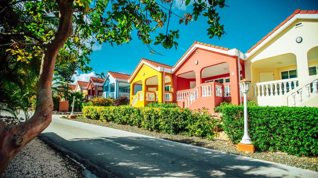 a row of houses in a suburb at Sonesta Hotels & Resorts Livingstone Curacao in Willemstad