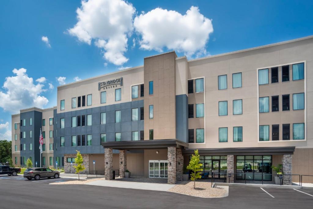 a rendering of the front of a hotel at Staybridge Suites Crestview South by IHG in Crestview
