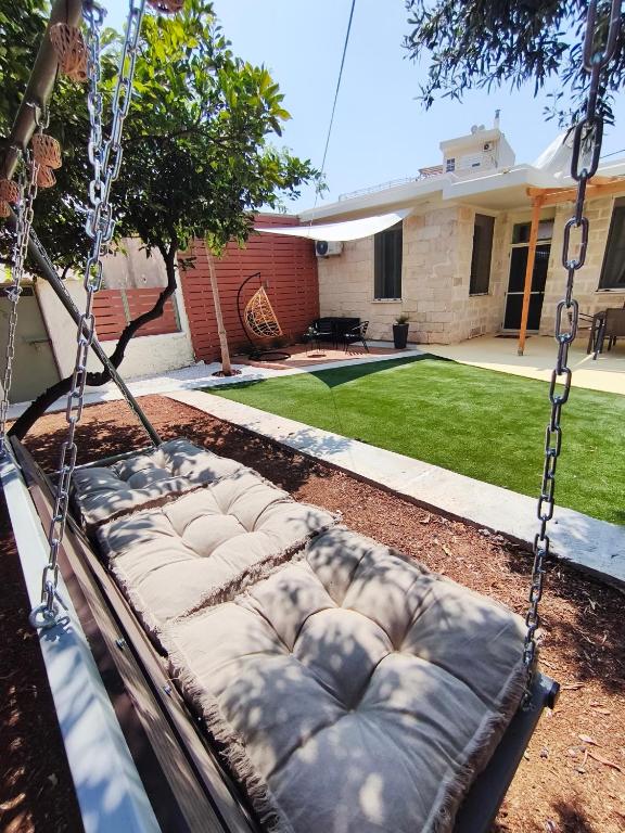 Patrelaki Stone Residence Chania with private yard