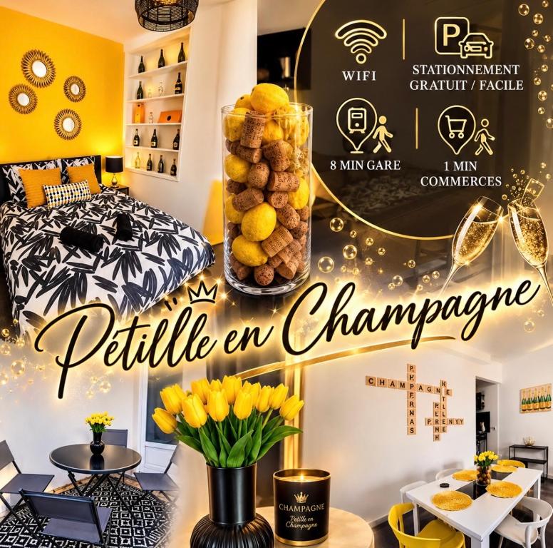 * Pétille en champagne * - Housity