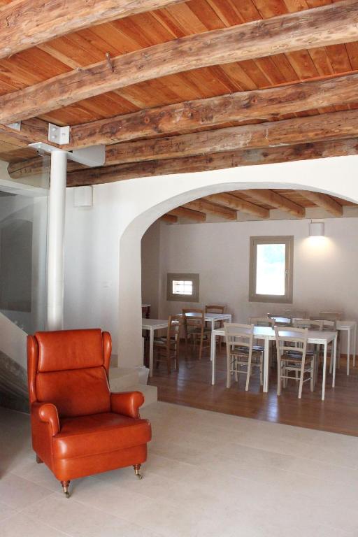 Posezení v ubytování Caspineda Agriturismo