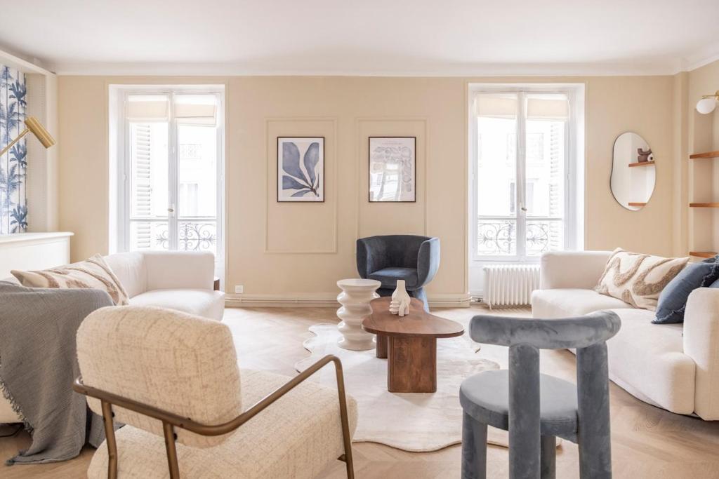 2G Duplex 10Pers 5Chambres Paris15 Commerce AC