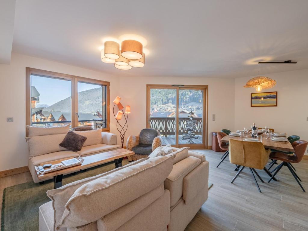 Appartement moderne à Morzine, 6 pers, Wi-Fi, parking, proches pistes