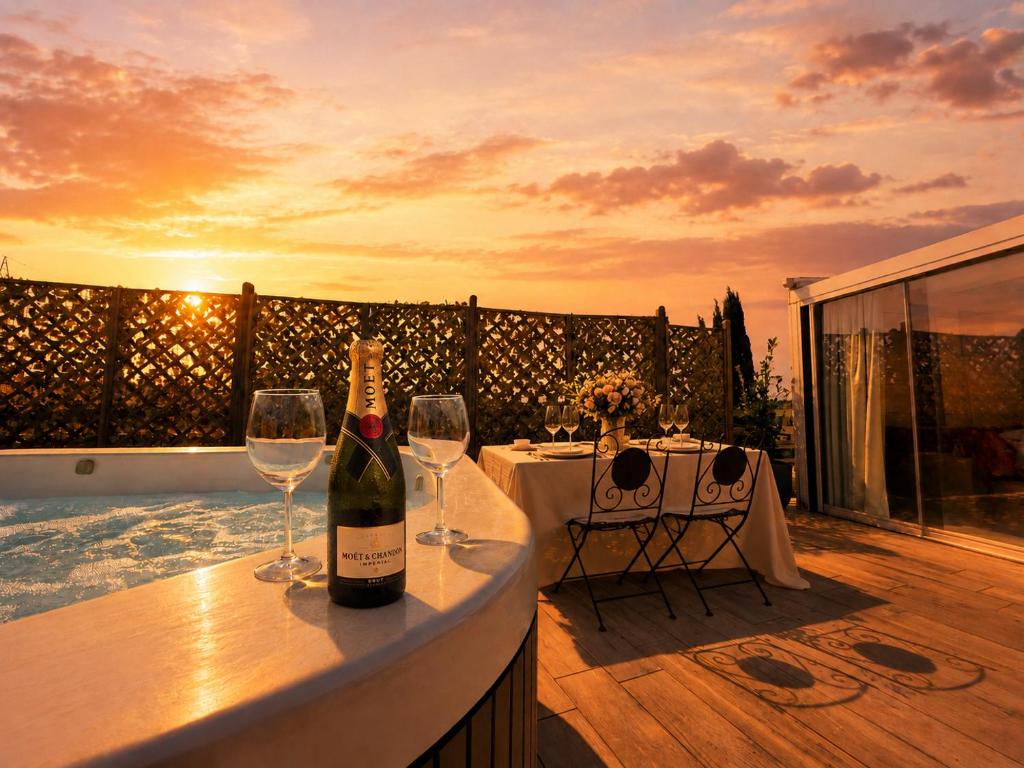 Sunset Jacuzzi Penthouse in Florence